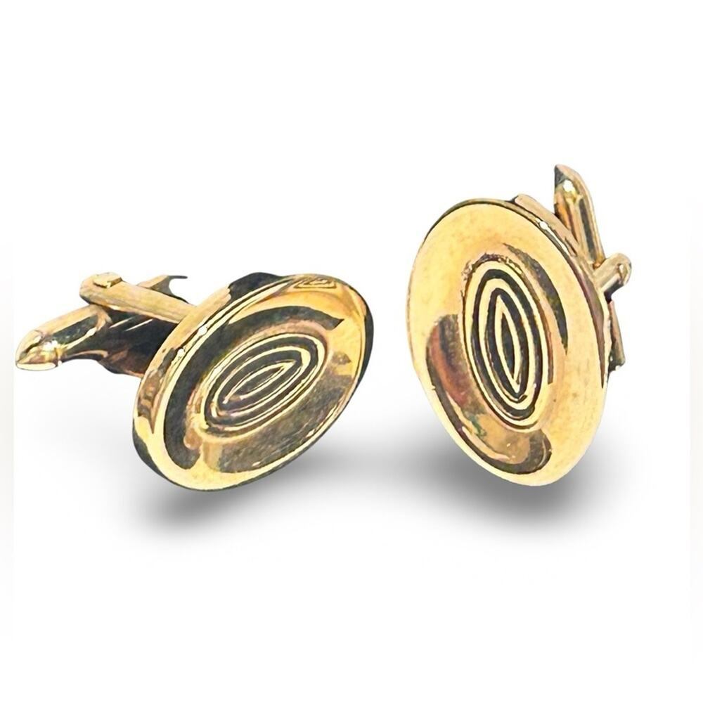 Swank Vintage Cuff Links 60s 70s Classic‎ Elegant Men's Fashion